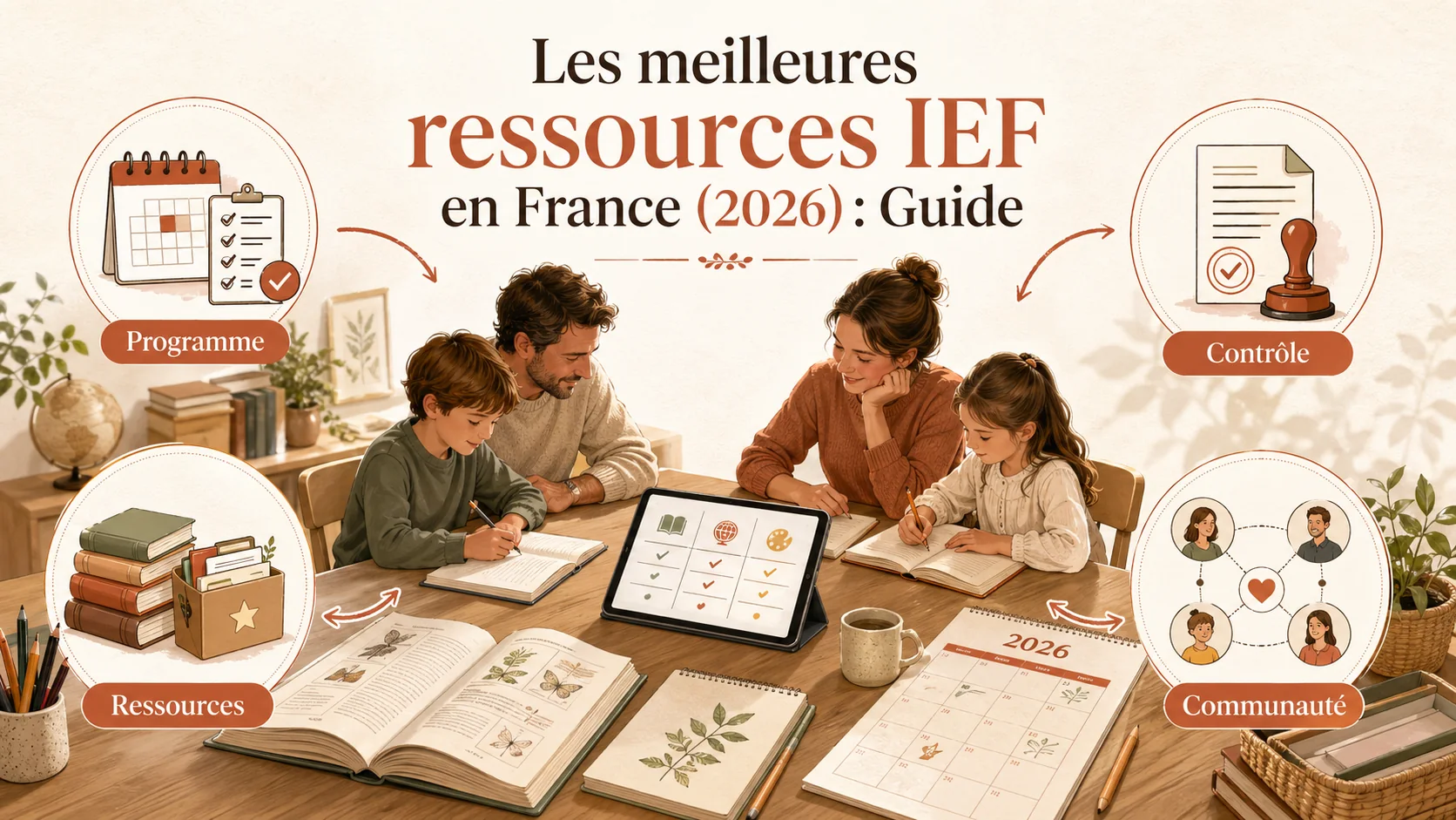 Ressources IEF France 2026 : guide parents